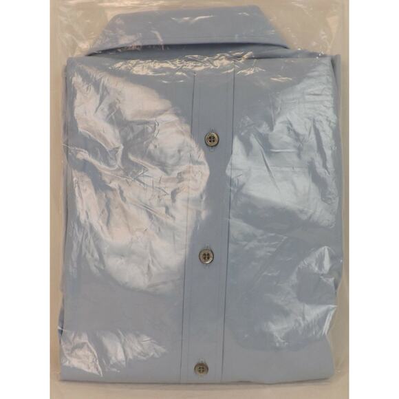 NWT GUCCI SKY STRETCH POPELINE PIECE COTTON SLIM DRESS SHIRT 17.5 44 #269070 - Picture 4 of 12